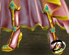 Bejeweled boots (pnk)