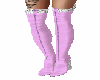 Pink Thigh boots