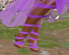 Lilac Fairy Ribbon Feet