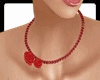 Ava Collar Red Rose