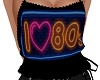 MJ-Love the 80s top