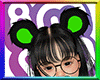 [k] Ear Panda Green F/M