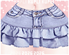 Cute Ruffled Mini Skirt