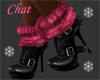 c]Sweater Boots PInk/blk