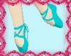 Twin Blue Ballet Boots