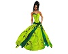 Lime Green Ball Dress