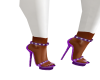  Purple Bling Heels