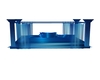 BLue  Poseless bed