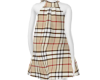 kids burb plaid dress