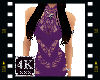 4K Purple Lace Dress