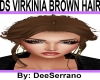 DS VIRKINIA BROWN HAIR