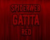 Gatita Spiderwebs Red