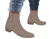 *M SAMAR CREAM BOOTS