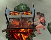 Barbecue on the beach