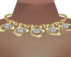 DI-Dimond & Gld Necklace