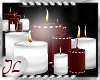 {JL} VDS Candles Red|Wht