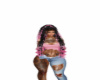 Asha pink and black
