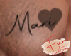 FUN Mari chest tattoo
