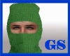 "GS" SKI MASK GREEN