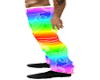 rainbow wave pants