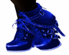{DJ} Blue Buckle Boots