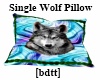 [bdtt]Single Wolf Pillow