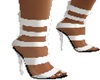 NINA WHITE SANDALS