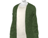 Green Cardigan Sweater