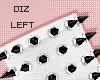 !!D Ankle Spike Black L