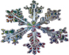 Stained Glass SnowFlake