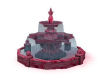 Fuscia Marble Fountain