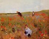 Red Poppies by Cassatt