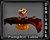 Halloween Pumpkin Table