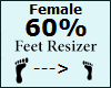 Feet Scaler 60% Female