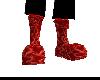 Red Chain Boots