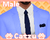 Realistic Baby Blue Suit