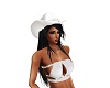 White Cowgirl Hat F/ M
