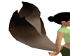 Tan fluffy tail