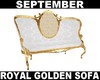 (S) Royal Golden Sofa !