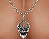 666 Skull Necklace