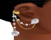 DTC Earrings Gld/Diamond