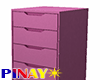 Pink File Drawer
