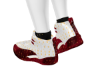 GKE- J2's WHT-RED 25's