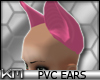 +KM+ PVC Dog Ears Pink