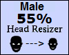 Head Scaler 55% Male