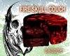 Fire Skull  Couch