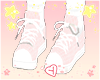 ♪ Pastel Pink Sneakers