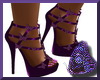 Berry Bfly Bling Heels