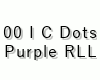 00 I C Dots Purple RLL