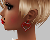 Valentina Red Earrings